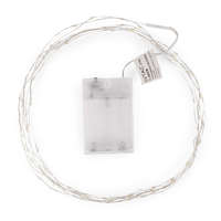 Entac Entac Karácsonyi Beltéri Drótfüzér 80 LED CW 4,1m (3AA nt.) (ECL-S80CW)