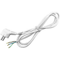 Entac Entac Szerelhető hálózati kábel 3G1.0 1.5m Földelt Dugvillával Fehér (ERWC-1.5-W)