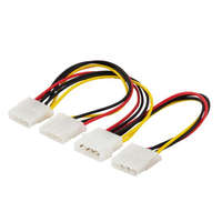 Savio Savio AK-16 Molex tápkábel – 3x Molex 4 pin anya