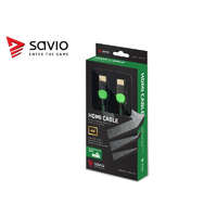 Savio Savio GCL-06 HDMI kábel 3m, zöld, XBOX