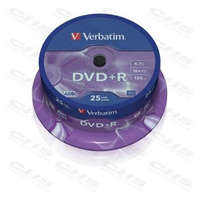 Verbatim Verbatim DVD+R 4.7GB 16x DVD lemez 25db/henger