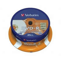 Verbatim Verbatim DVD-R 4.7GB 16x DVD lemez 25db/henger