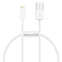 Baseus Baseus Superior USB töltőkábel, 2,4 A, 0,25 m, fehér (CALYS-02)
