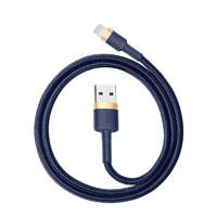 Baseus Baseus Cafule USB-Lightning töltőkábel 1 m arany-sötétkék (CALKLF-BV3)