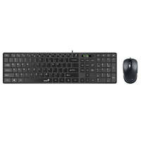 Genius Genius SlimStar C126 billentyűzet + egér fekete
