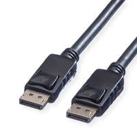 Roline Roline DisplayPort v1.2 apa-apa kábel 3m fekete (11.04.5983-20)