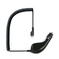 Samsung SAMSUNG autós töltő (5V / 700mA + beépített microUSB kábel) FEKETE (CAD300UBEC)