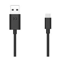 Motorola MOTOROLA adatkábel és töltő (USB - Type-C, 15W, PD gyorstöltés támogatás, 100cm) FEKETE (SKN6473A)