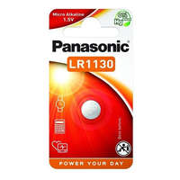 Panasonic PANASONIC gombelem (LR1130EL, 1.5V, alkáli) 1db / csomag (LR-1130EL-1B)