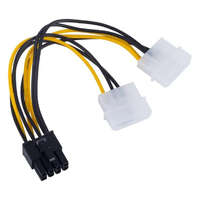 Akyga Akyga 2x Molex/PCI-Express 8-pin adapter (AK-CA-29)