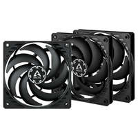 Arctic Arctic P12 Slim PWM PST ház hűtő ventilátor 12cm fekete 3db (ACFAN00275A)
