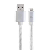 Gembird Gembird Cablexpert USB -> Lightning kábel 1.8m ezüst színű (CCB-mUSB2B-AMLM-6-S)