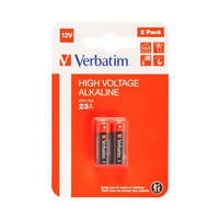 Verbatim Verbatim Premium 23AE/A23/MN21 tartós alkáli elem 2db(49940)