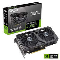 ASUS ASUS GeForce RTX 4060 Ti 8GB Dual EVO OC Edition videokártya (DUAL-RTX4060TI-O8G-EVO)