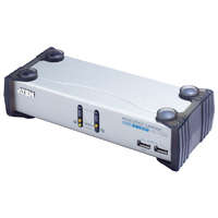 Aten ATEN KVM Switch 2PC USB DVI + kábelkészlet (CS1762)