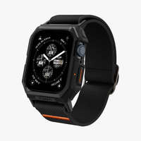 Spigen Spigen Lite Fit Pro Apple Watch Series 9/8/SE2/7/6/SE/5/4 (45/44mm) védőtok szíjjal fekete (ACS07103)