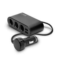 Savio Savio SA-024 12/24V szivargyújtó elosztó 2xUSB-A csatlakozóval