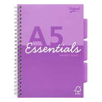 Pukka Pad Pukka Pad Unipad Essentials Project Book spirálfüzet A5, vonalas, 100 lap (ESS-PROBA5AST)