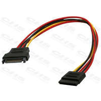 Roline Roline SATA tápkábel hosszabbító 30cm (11.03.1042)