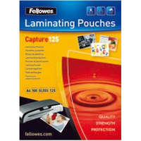 Fellowes FELLOWES laminálógéphez fényes meleglamináló fólia 125 mikron, A6 (IFW53072)