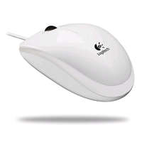 Logitech Logitech B100 optikai egér fehér USB OEM (910-003360)