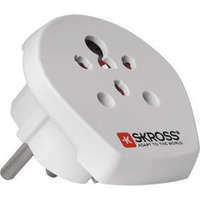 SKROSS SKROSS India-Israel-Denmark to Europe utazó adapter (SKR-INDISRDENTOEU)