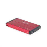 Gembird Gembird 2.5'' külső SATA merevlemez ház USB 3.0 piros (EE2-U3S-2-R)