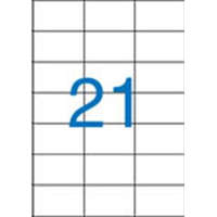 Victoria Victoria 70x42.4 mm univerzális etikett, 2100 darab (LCV11370)