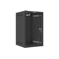 Lanberg Lanberg 9U 10" fali rack szekrény 280x310mm fekete (WF10-2309-10B)