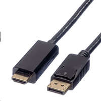 Roline Roline DisplayPort - HDMI kábel 4K M/M 3m (11.04.5787-10)