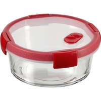 CURVER Curver Smart Cook üveg ételtartó kerek 1,2l piros (235708)