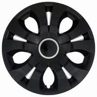Jestic Jestic 17"-os Top Ring dísztárcsa szett fekete (4db) (JES17TOPRBL)