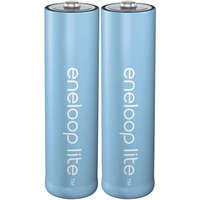 Panasonic Ceruza akku AA, NiMH, 1,2V 900 mAh, 2 db, Panasonic Eneloop lite LR06, AA, LR6, AAB4E, AM3, 815, E91, LR6N
