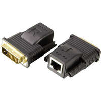 Aten DVI Extender, jeltovábbító RJ45 csatlakozással, max.20m-ig Aten VE066-AT-G