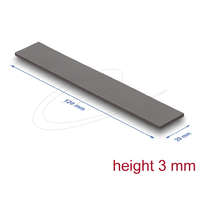 Delock Delock Hővezető párna 120 x 20 x 3 mm M.2 modulokhoz 3,2 W/mK alacsony olaj szivárgás