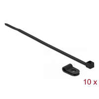 Delock Delock Fekete színű, összekapcsoló pánt készlet 3,2 mm H 100 x Sz 2,5 mm kábelekkel (18860)