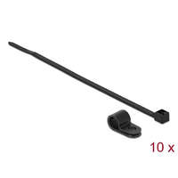 Delock Delock Fekete színű, összekapcsoló pánt készlet 7,9 mm H 250 x Sz 3,6 mm kábelekkel (18866)