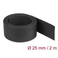 Delock Delock Anyag hőre zsugorodó cső 2 m x 25 mm szugorodási arány 2:1 fekete (20795)