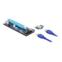 Delock Delock PCI Express Riser kártya x1 - x16, 60 cm-es USB-kábellel (41430)