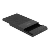 Delock Delock Külső ház 2.5 SATA HDD / SSD-hez SuperSpeed USB Micro-B típusú hüvely - eszközmentes (42011)