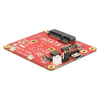 Delock Delock Raspberry Pi átalakító USB Micro-B-csatlakozóhüvellyel > sebességű mSATA 6 Gb/s (62648)