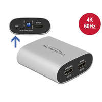Delock Delock HDMI HD Audio Extractor 4K 60 Hz - HDMI eARC segítségével (63332)