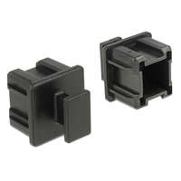 Delock Delock Porvédő Mini SAS HD SFF 8644 típusú kimenethez fogantyúval 10 db fekete (64012)
