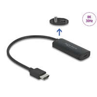 DELOCK Delock adapter HDMI-A csatlakozó USB Type-C csatlakozóaljzathoz (DP Alt mód) 8K (64212)