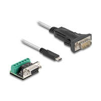 Delock Delock USB Type-C adapter 1 x soros RS-422/485 apa 6 tűs terminal blockkal 5 V 1 m (64269)