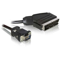 Delock Delock SCART kimenet VGA bemenet, video kábel (2 m) (65028)
