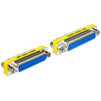 Delock Delock Sub-D 25 pin anya > anya nemváltó adapter (65483)
