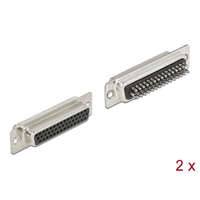 Delock Delock D-Sub HD 44 tűs anya fém forrasztott változat 2 db (66718)