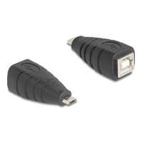 Delock Delock USB 2.0 adapter Micro-B-típusú USB apa - USB B-típusú anya