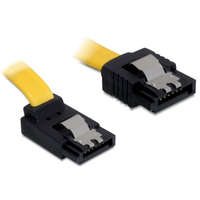 Delock Delock SATA 6 Gb/s fel/egyenes kábel, fém, 30 cm (82804)